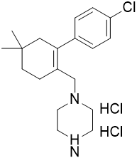 1-[[2-(4-氯苯基)-4,4-二甲基环己-1-烯基]甲基]哌嗪二盐酸盐