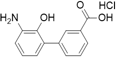 3'-氨基-2'-羟基-[1,1'-联苯]-3-甲酸盐酸盐